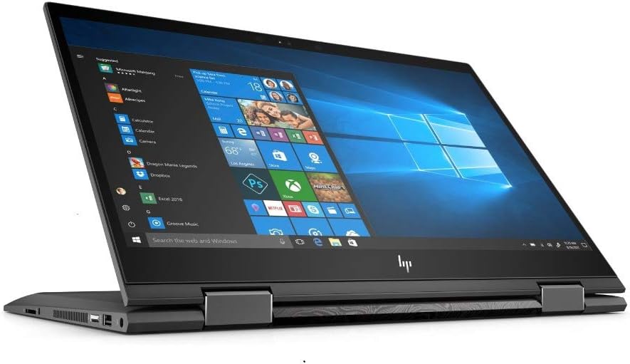 HP Envy x360 15.6-in Full HD Touchscreen AMD Ryzen 5 8GB 256GB SSD 2-in 1 Convertible Laptop (Renewed): Computers & Accessories