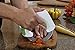DOUBLE PACK 2 Circular Rolling Knife Multi-Purpose Cutting Tool with Unique Ergonomic Design - FAST & EASY for cutting Meat, Salad, Pizza & Vegetables- Protect your wrist with this Rolling Knife