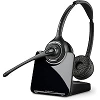 Plantronics 88285-01 CS520-Xd Wireless Binaural Headset Landline Telephone Accessory