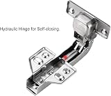 AOLISHENG 90 Degree Concealed Cabinet Hinges Soft Close 35mm Pair view 5