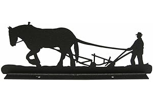 Innovative Fabricators, Inc. Draft Plow Horse Mailbox Topper