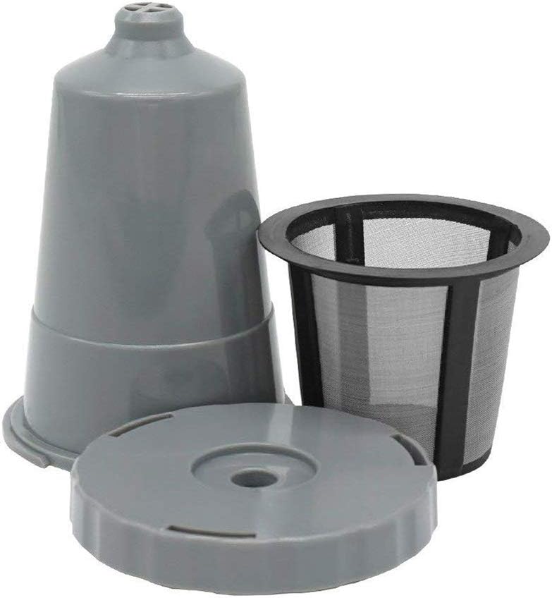 Reusable Coffee Filter Set, Set of 3 Housing Replacement Filter Housing Coffee Filters, for Keurig My K-Cup Style, Fits B30 B31 B40 B50 B60 B70 Series