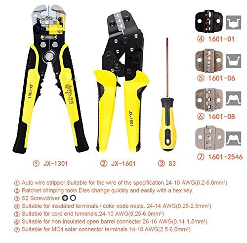 Multifunctional Wire Crimpers Wire Stripper Crimpers Set