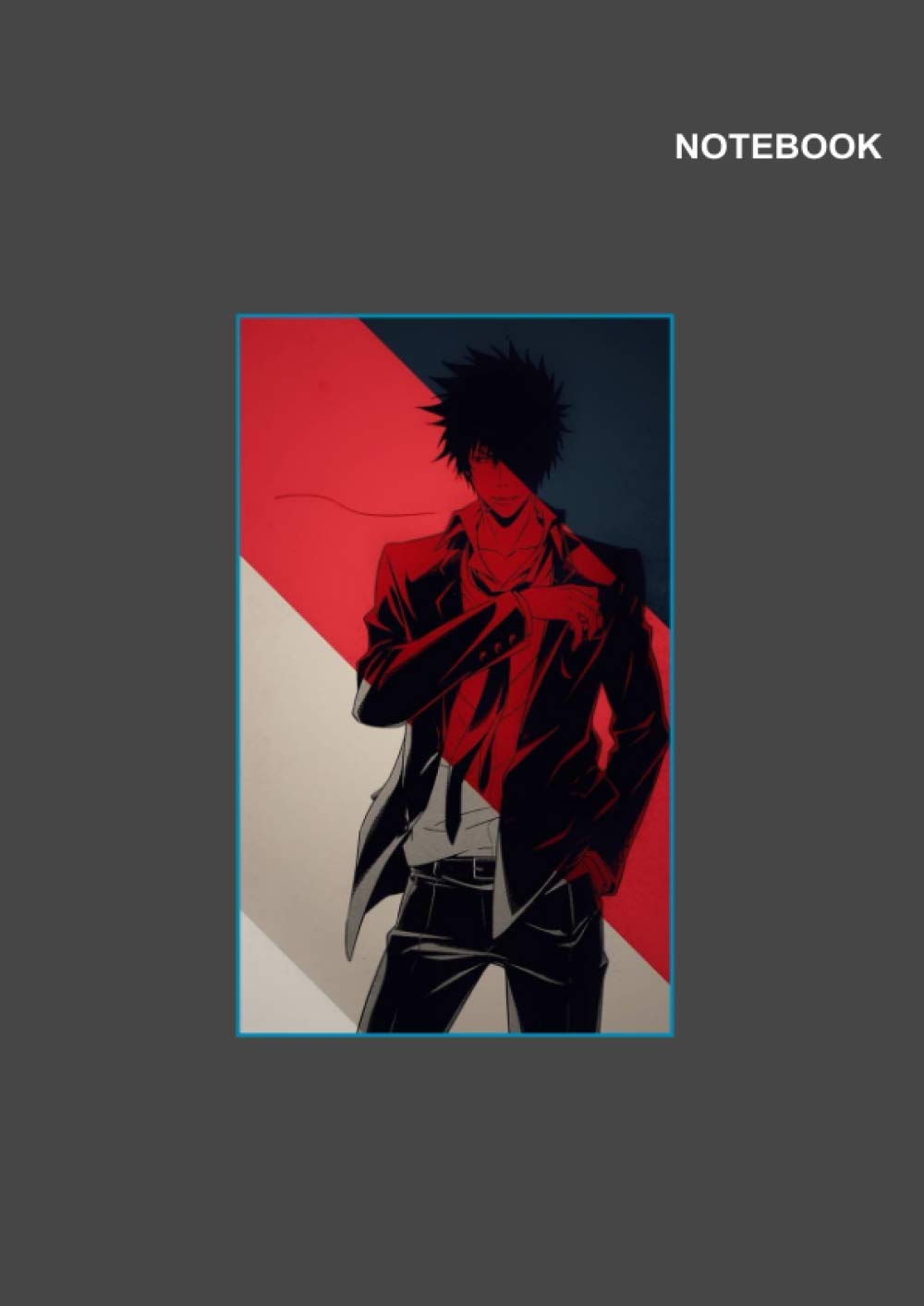Cartoon Psycho-Pass notebook For School: Lined Journal/sketchbook/Composition, Psycho-Pass Shinya Kogami Notebook Cover, A4, 8.27 inch x 11.69 inch, 110 White Pager.