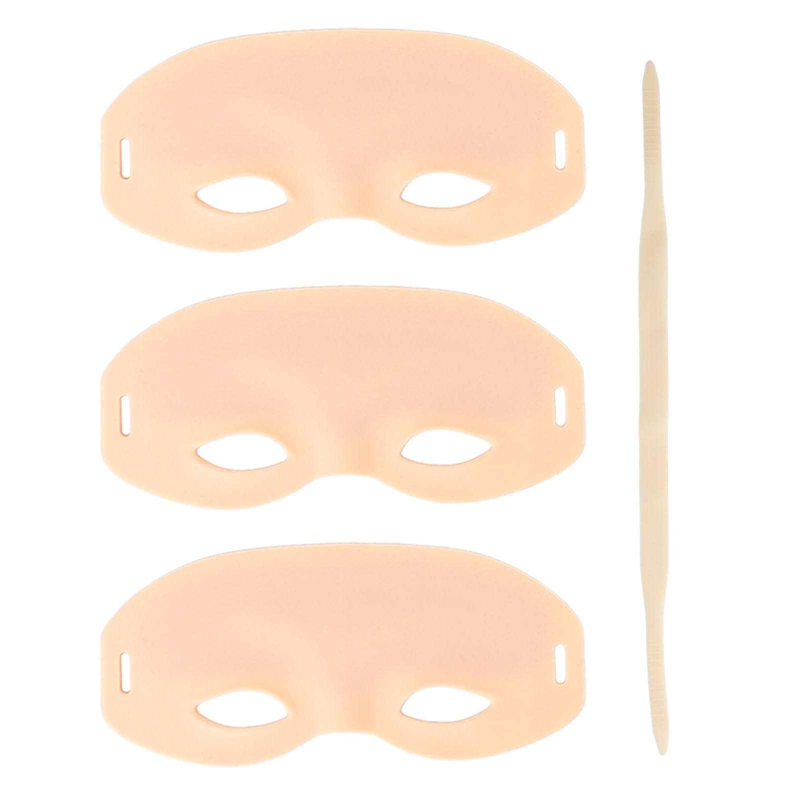 Sonew Eyebrow Tattoo Fake Skin Practice Headband, Adjustable Tape Wearable Eyebrow Microblading Practice Skin, for Beginners Tattoo Eyebrow Practicing Designs