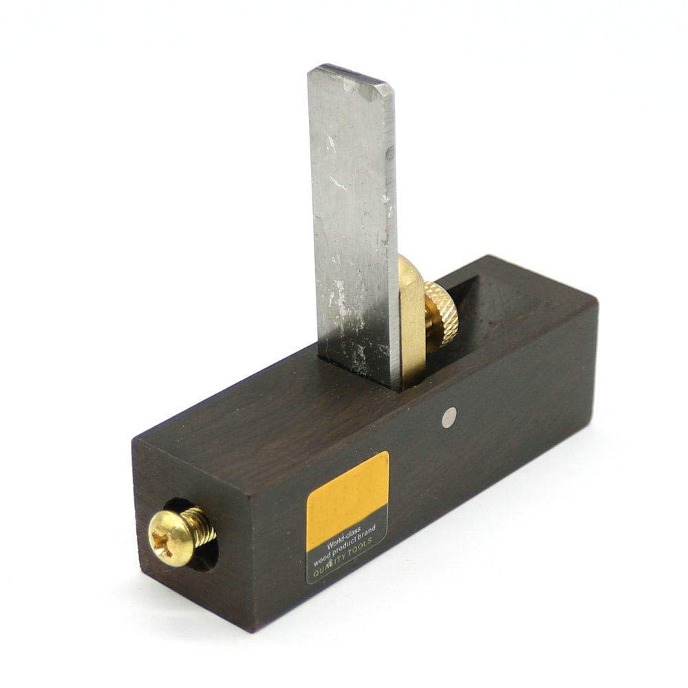 MASUNN DIY Mini Hand Planes Carpentry Carpenter Ebony Joinery Woodwork Tools -B