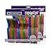 Party Essentials Hard Plastic Cutlery Combo Pack, 96 Pieces/32 Place Settings, Assorted Neon Brights