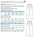 Kwik Sew K3504 Jeans Sewing Pattern, Size S-M-L-XL-XXL