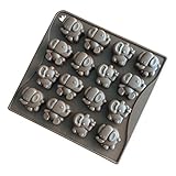 Always Your Chef 16-Cavity Candy Molds Chocolate Molds Small Elephant Shaped, Random Colors