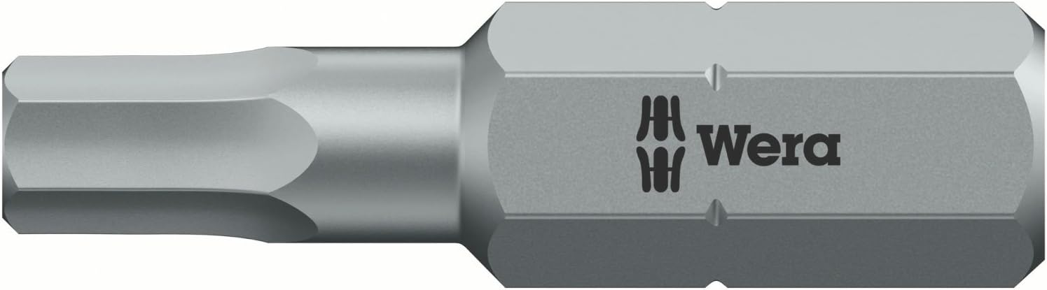 Wera 05073344001 Puntas, 6 x 25 mm, Set de 3 Piezas, Bit-Set B