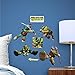 Fathead Teenage Mutant Ninja Turtles Fathead Teammate Team Set