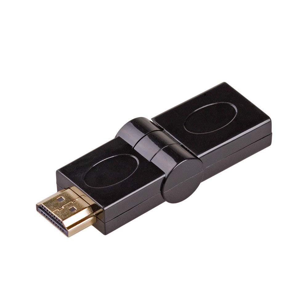 Akyga AK-AD-40 Angled HDMI Adaptor 180 Degree Female to Male Gold-Plated