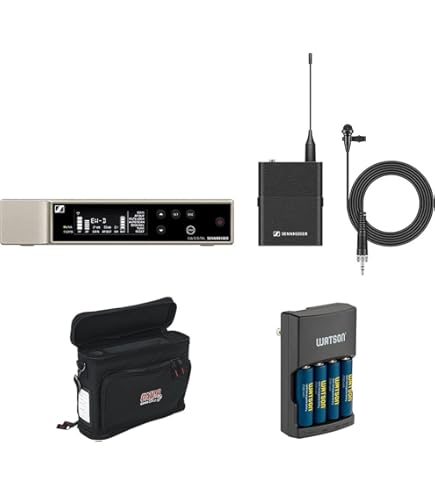 Amazon.com: Sennheiser AVX Camera-Mountable Lavalier Digital