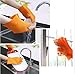 Silicone Grilling Gloves & Pulled Pork Bear Claws Set - Heat Resistant BBQ Grill Accessories & Barbecue Tools - FDA Approved and BPA Free (Grilling Gloves + Meat Claws)