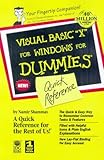 Visual Basic 6 for Dummies: Quick Reference by 