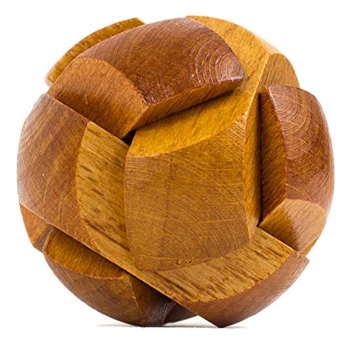 Great Brain Teaser Puzzle Set 8 Piece 4 X Wooden Brain Teaser