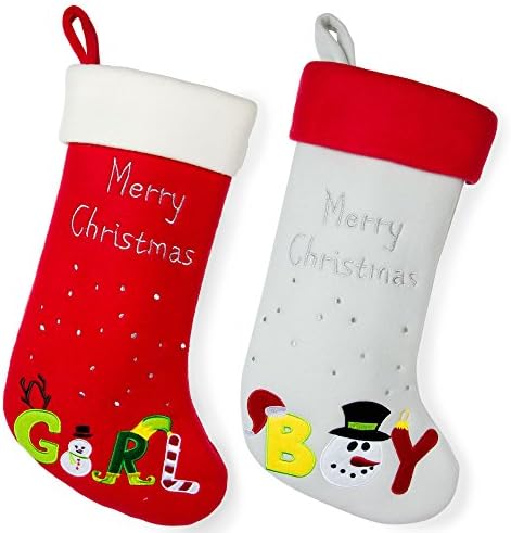 Red BeneRed Bene Family Christmas Stockings Boy-Girl Set of 2