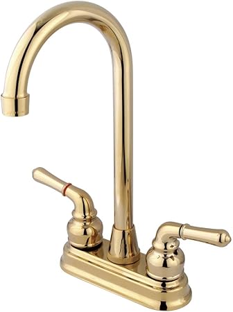Kingston Brass Kb492 Magellan 4 Bar Faucet 4 3 4 Polished