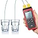 Signstek ST300 Dual Channel K/J Type Digital Thermocouple Thermometer -58°F~1022°F(-50~1300°C) with 2 K-Type Thermocouple Sensor Probe,3 Measurement Range, LCD Display
