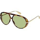 mosanana Trendy Oversized Aviator Sunglasses for Women Retro Style MS52478