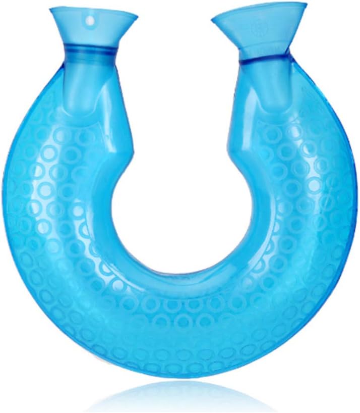 U Type Transparent PVC Rubber Bottle Neck Warm for Scapulohumeral Periarthritis Spine Pain Relievers