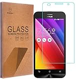 Mr Shield For Asus ZenFone 2 Laser 5.5 Inch [ZE550KL/ZE551KL] [Tempered Glass] Screen Protector [9H Hardness 2.5D Round Edge] with Lifetime Replacement Warranty