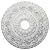 Ekena Millwork CM23VA 23 1/2-Inch OD x 3 1/2-Inch ID x 2 1/8-Inch P Vaduz Ceiling Medallion