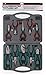 Performance Tool W30715 Pliers Combination Set With Storage Case | Needle Nose, Diagonal, Full-Size Pliers, and more with Cushioned Ergonomic Grips (10-Piece)