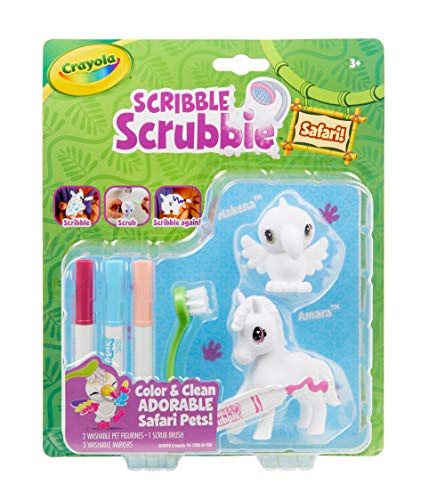 crayola scribble scrubbie toy pet playset