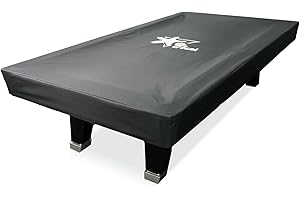 CRICAL 9-Foot Pool Table Cover – Premium Oxford Fabric Billiard Table Cover for Protection Against Dust, Dirt, and Sun – Tear