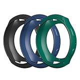 Awinner Samsung Gear S2 (SM-R720/R730)Case, Shock-proof and Shatter-resistant Protective Band Cover Case (NOT FIT S2 Classic SM-R732 & SM-R735) (Black,Blue,Cyan)