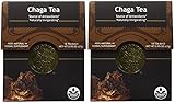 Chaga Tea - Organic Herbs - 18 Bleach Free Tea Bags (2 Packages)