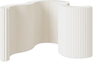 Paper Room Divider Partition Foldable Privacy Screens Indoor Folding Portable Temporary Wall for Enterprise Office Room Store