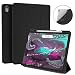 Soke iPad Pro 12.9 Case 2018 with Pencil Holder, Premium Trifold Case [Strong Protection + Apple Pencil Charging], Auto Sleep/Wake, Soft TPU Back Cover for iPad Pro 12.9" 3rd Gen(Black)