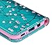 YOKIRIN Galaxy S8 Case, Classic Cherry Blossom Magnetic Style PU Leather Case Wallet Flip Stand Flap Closure Cover with ID&Credit Card Holder Shockproof Cover for Samsung Galaxy S8