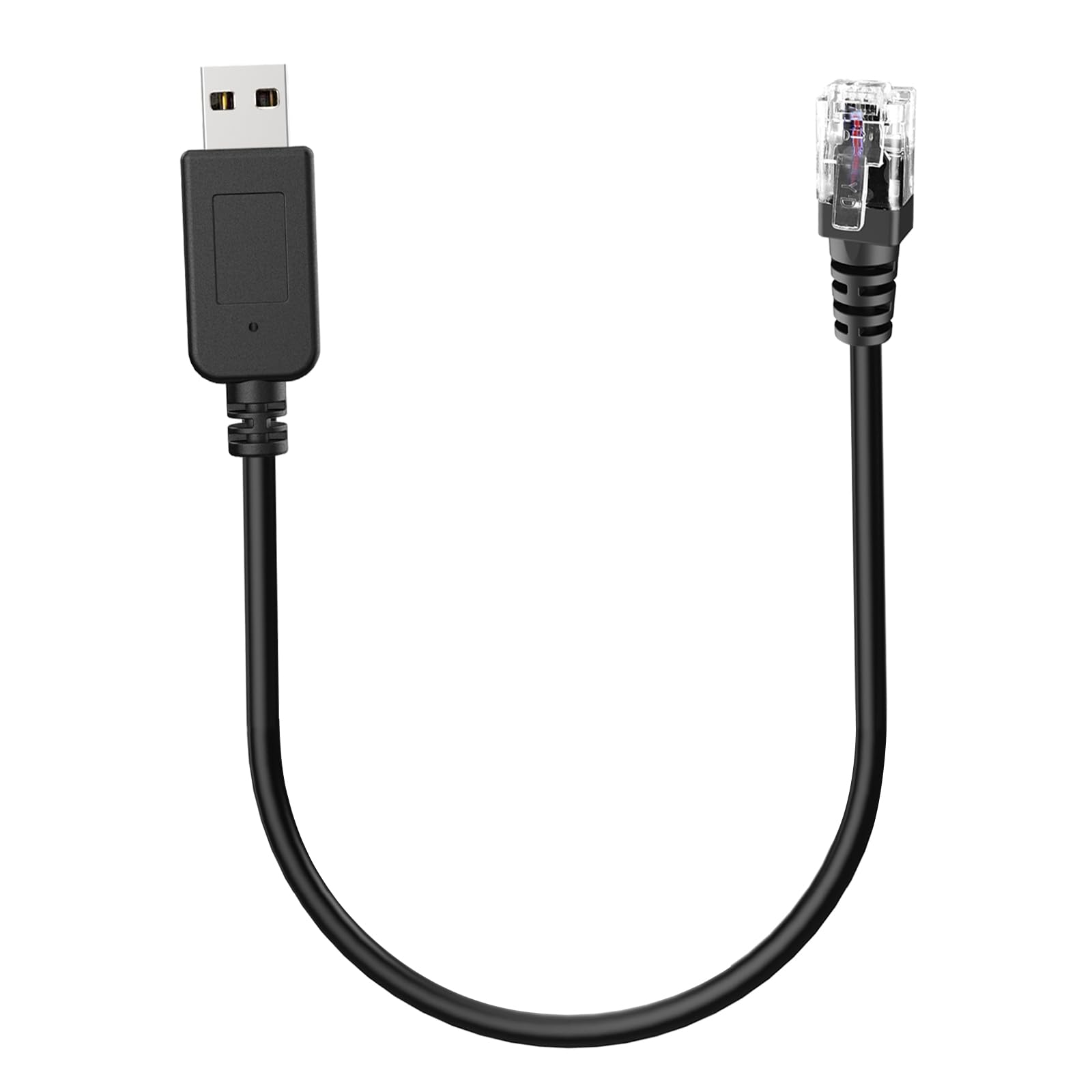 Photo 1 of Jsvecip Radar Detector Cable, USB to RJ11 Plug Cable,for Escort Radenso XP Uniden Beltronics Cobra Whistler Radar Detector,Replacement Power Cable for Radar Detectors (RJ11-1.6ft)