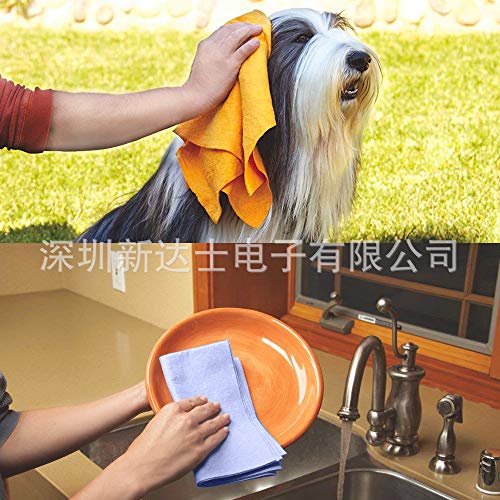 TTbuy Clear Furniture Wax Household Item Cleaner Multi-Purpose Cleaner Brilliaire Natural Multi-Purpose Cleaner Brilliaire Polisher +1PC Cleaning Rag Combination (Orange)