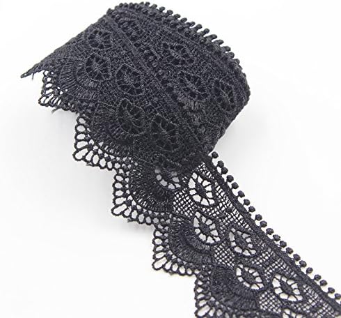 Floral Venise Tassel Lace Applique Flower Embroidery Applique Sewing Craft 2 Yards