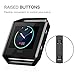 Fintie Frame Compatible with Fitbit Blaze, Stainless Steel Replacement Accessory Metal Frame Housing Compatible with Fitbit Blaze Smart Watch - Black