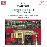 RHAPSODIES 1 AND 2 / PIANO QUARTET                 image