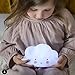 CandyQ Nursery Lamp, Childrens Bedroom Cute Cloud Face Night Light