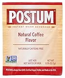 Postum Single Serve Instant Warm Beverage, Coffee Flavor, Pack of 50