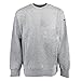 Nike Mens Core Crew Neck Sweatshirt-Heather Gray-XL