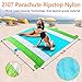 Beach Blanket Mat – Sand Free Huge Ground Cover 9′ x 10′ for 7 Adults – Travel Friendly Sand Proof Picnic Mat for Travel, Camping, Hiking and Music Festivals – Soft Quick Drying Heat Resistant Nylonthumb 1