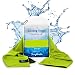 Youphoria Outdoors Cooling Towel, Cooling Towel for Hot Weather, Over Heating, Sports, Work, and Fatigue, Waterproof Carry Case Included - 1PK Green