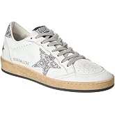 Golden Goose Women's Ball Star Nappa Upper and Spur Glitter Sneakers