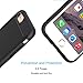 iXCC iPhone 7, iPhone 8 Case, Soft Touch Slim-Fit TPU Protective Cover Case [Scratch Resistant, Anti Slip] for Apple iPhone 7, iPhone 8 4.7 Inch - Black