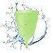 Blossom Menstrual Cup, Say No to Tampons | Get Blossom Cups for Menstrual Days| Period Cup, Reusable Menstrual Cup, Silicone Cup (Large Menstrual Cup, Green)