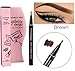 Long Lasting Waterproof Eyebrow Tattoo Pen Pencil Liner Eyebrow Makeup - Lasts Up to 7 Days! (Brown)
