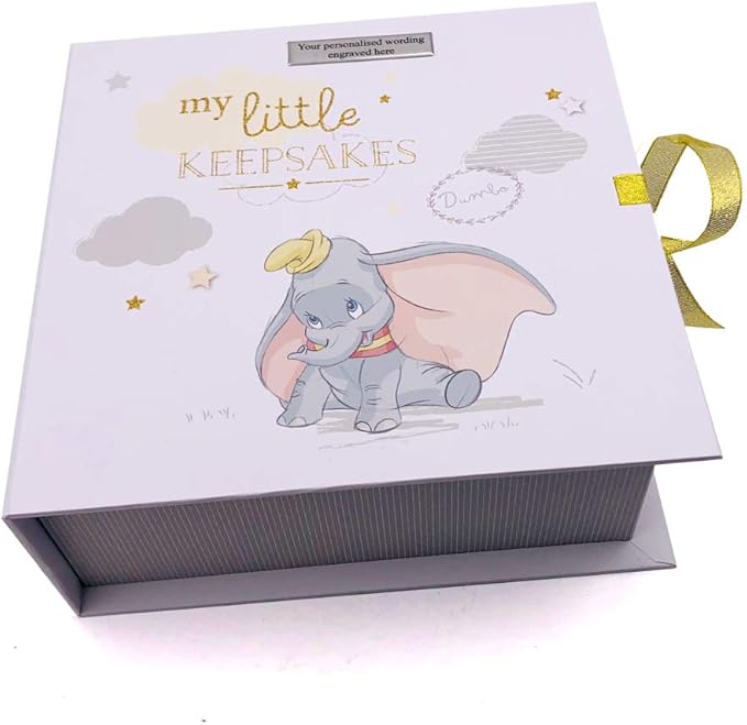 Caja de recuerdos personalizable de Disney para bebé: Amazon.es: Bebé